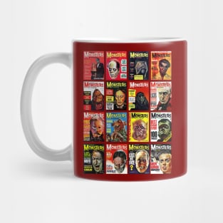 Famous Monsters Collage Series 1 Mug